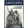 2 euros commémorative Andorre 2022 Charlemagne piece de monnaie €