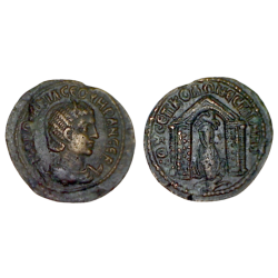 Ae26 d'Otacilia Severa pour la province de mésopotamie - Nisibis (244-249), RPC 2575