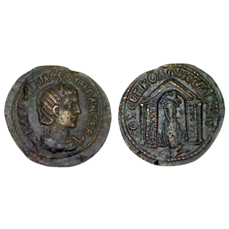 Ae26 d'Otacilia Severa pour la province de mésopotamie - Nisibis (244-249), RPC 2575