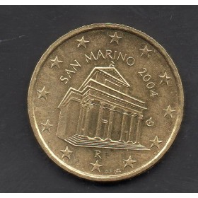 Pièce 10 centimes d'euro Saint-Marin 2004