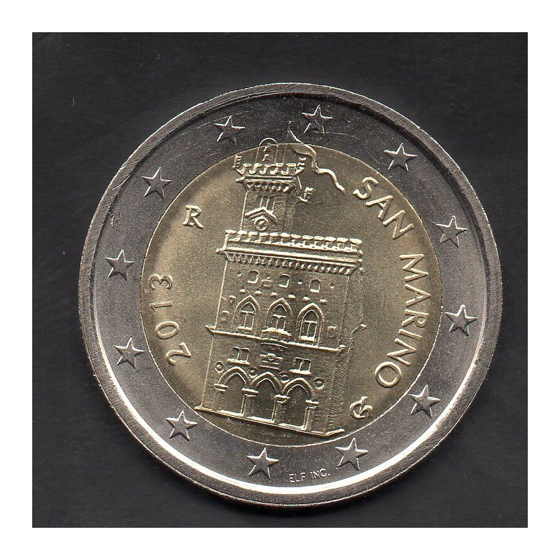 Pièce 2 euros BU Saint-Marin 2013