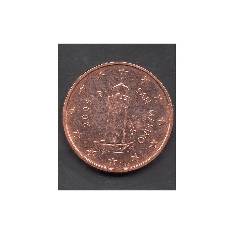 Pièce 1 centime d'euro Saint-Marin 2005