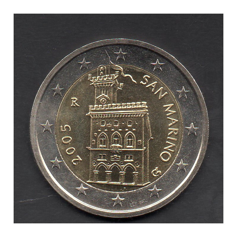 Pièce 2 euros Saint-Marin 2005