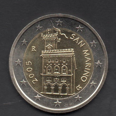 Pièce 2 euros Saint-Marin 2005