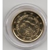 Pièce 1 euro plaquée or Saint-Marin 2019