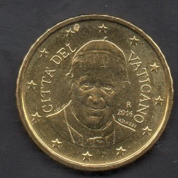 Pièce 10 centime d'euro Vatican 2014 BU François