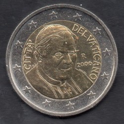 Pièce 2 euros Vatican 2006 Benoit XVI