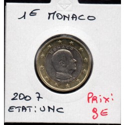 Pièce 1 euro Monaco 2007
