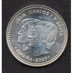 12 Euro espagne 2009 -  union economique monétaire 12€