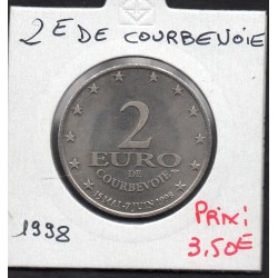 2 Euro de Courbevoie 1998 piece de monnaie € des villes