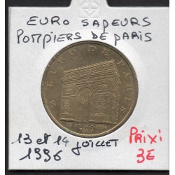 1 Euro sapeur pompiers de Paris piece de monnaie € des villes