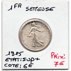 1 franc Semeuse Argent 1915 Sup+, France pièce de monnaie