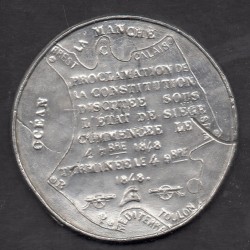 Medaille 2eme république 1848, proclamation de la constitution