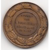 médaille art deco par Jean Vernon poincon triangle Bronze