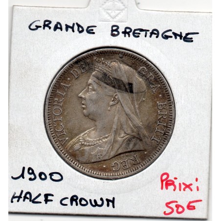 Grande Bretagne 1/2 crown 1900 Sup, KM 782 pièce de monnaie