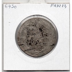 Prusse 1/3 thaler 1772 B Breslau TB KM 303 pièce de monnaie
