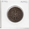 Saxe Albertine 2 mark 1877 TB+ KM 1238 pièce de monnaie