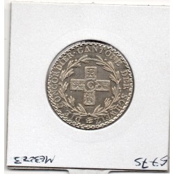 Suisse Canton Argovie Aargau 5 Batzen 1826 Spl, KM 23 pièce de monnaie