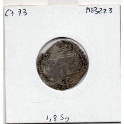 Pays-Bas Espagnols Brabant patard ou stuiver 1679 Bruxelles, B pièce de monnaie