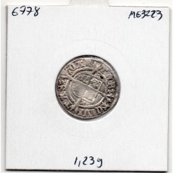 Angleterre Henri VIII Half Groat 1526-1532 TB pièce de monnaie