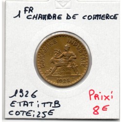 Bon pour 1 franc Commerce Industrie 1926 TTB, France pièce de monnaie