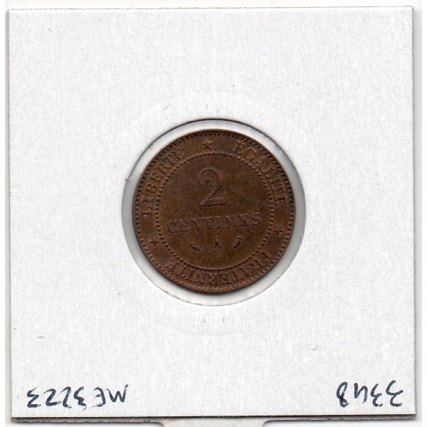 2 centimes Cérès 1888 Sup, France pièce de monnaie