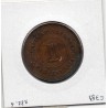 Etablissement des Détroits 1 cent 1874 TTB, KM 9 pièce de monnaie