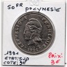 Polynésie Française 50 Francs 1991 Sup, Lec 120 pièce de monnaie