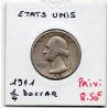 Etats Unis Quarter ou 1/4 Dollar 1941 TTB, KM 164 pièce de monnaie