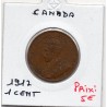 Canada 1 cent 1917 TTB+, KM 21 pièce de monnaie