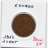 Canada 1 cent 1917 TTB+, KM 21 pièce de monnaie