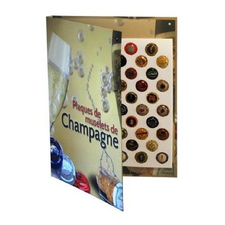 Album Collector pour 100 capsules ou muselets de Champagne