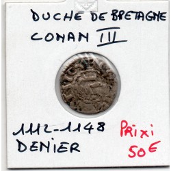 Duché de Bretagne, Conan III (1112-1148) Denier