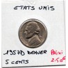 Etats Unis 5 cents 1957 D Denver Sup, KM 192 pièce de monnaie