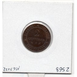 2 centimes Cérès 1889 Sup-, France pièce de monnaie