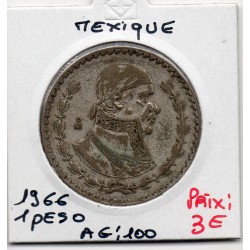 Mexique 1 Peso 1966 TTB, KM 459 pièce de monnaie