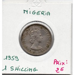 Nigeria 1 Shilling 1959 TTB, KM 5 pièce de monnaie