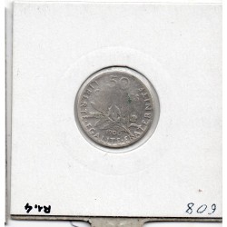 50 centimes Semeuse Argent 1900 B, France pièce de monnaie