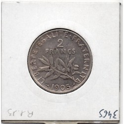 2 Francs Semeuse Argent 1905 TB, France pièce de monnaie