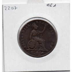 Grande Bretagne 1/2 Penny 1827  TTB-, KM 692 pièce de monnaie