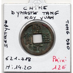 Dynastie Tang, Kai Yuan Tong Bao Premier Type 621-718 TTB, Hartill 14.2u pièce de monnaie