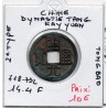 Dynastie Tang, Kai Yuan Tong Bao 2eme Type 718-738 TTB, Hartill 14.4f pièce de monnaie