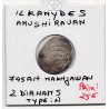 Ilkhanides Anushiravan 2 Dirhams Type A 745 AH NakhJawan TB pièce de monnaie