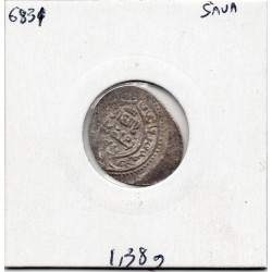 Ilkhanides Anushiravan 2 Dirhams Type A 745 AH NakhJawan TB pièce de monnaie
