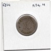 Allemagne 10 pfennig 1875 H Damstadt, B KM 4 pièce de monnaie