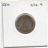 Allemagne 10 pfennig 1875 H Damstadt, B KM 4 pièce de monnaie