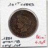 10 centimes Cérès 1884 A Paris TB, France pièce de monnaie