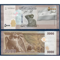 Syrie Pick N°118a, Sup Billet de banque de 5000 Pounds 2019