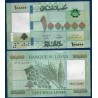 Liban Pick N°95e, Billet de banque de 100000 Livres 2022