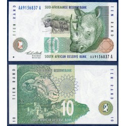 Afrique du sud Pick N°123a, Neuf Billet de banque de 10 rand 1993